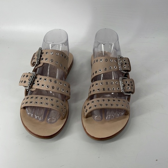 SOL SANA leather sandal slip on slide
Foster Eyelet Ecru sz 7 - Picture 5 of 13